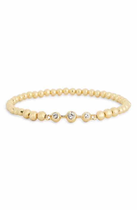 NORDSTROM RACK Cubic Zirconia Bubble Stretch Bracelet