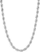 BLACKJACK Men's Rope Chain Necklace