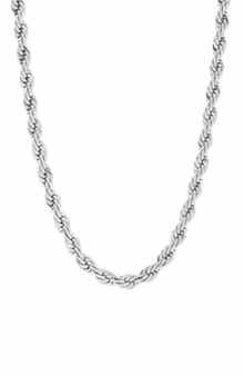 BLACKJACK Men's Rope Chain Necklace