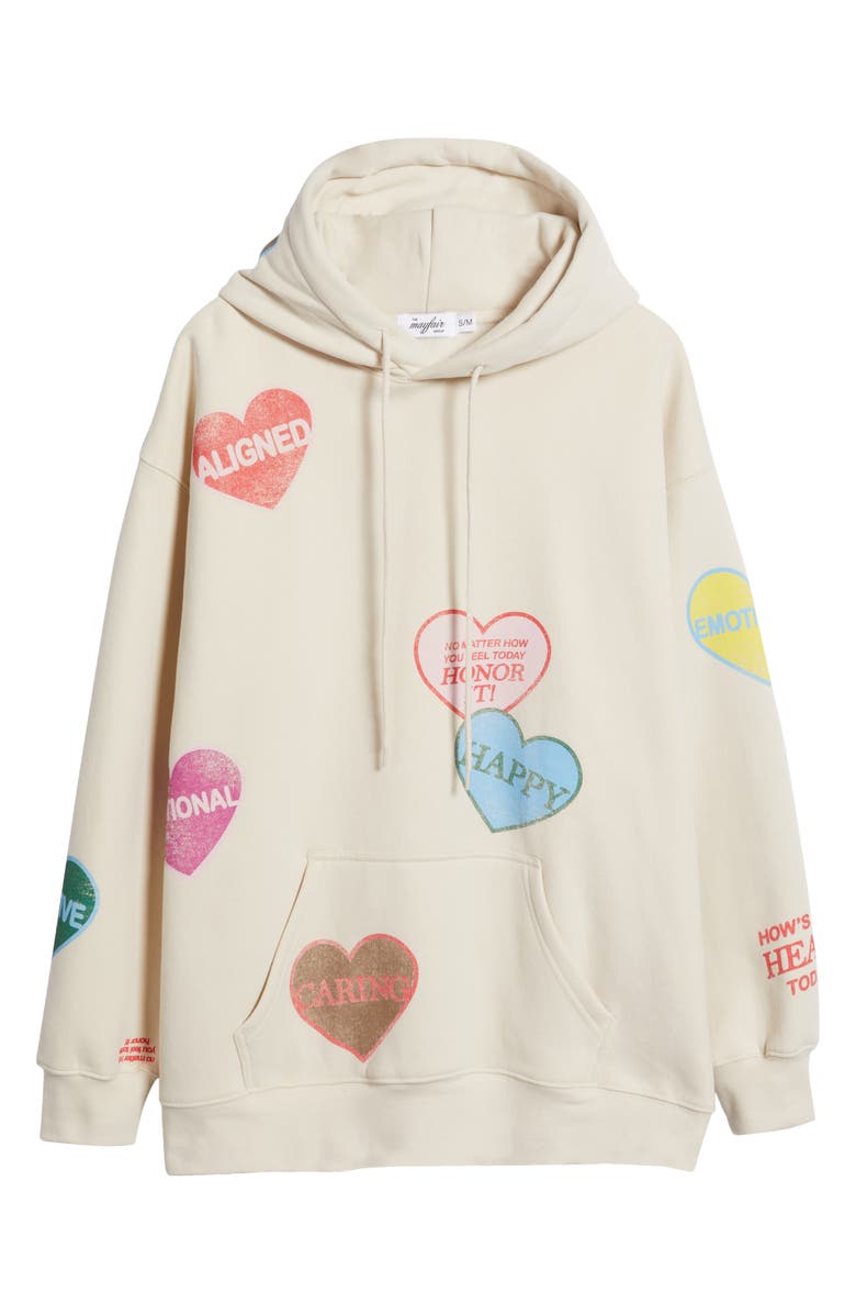 THE MAYFAIR GROUP How's Your Heart Hoodie, Alternate, color,