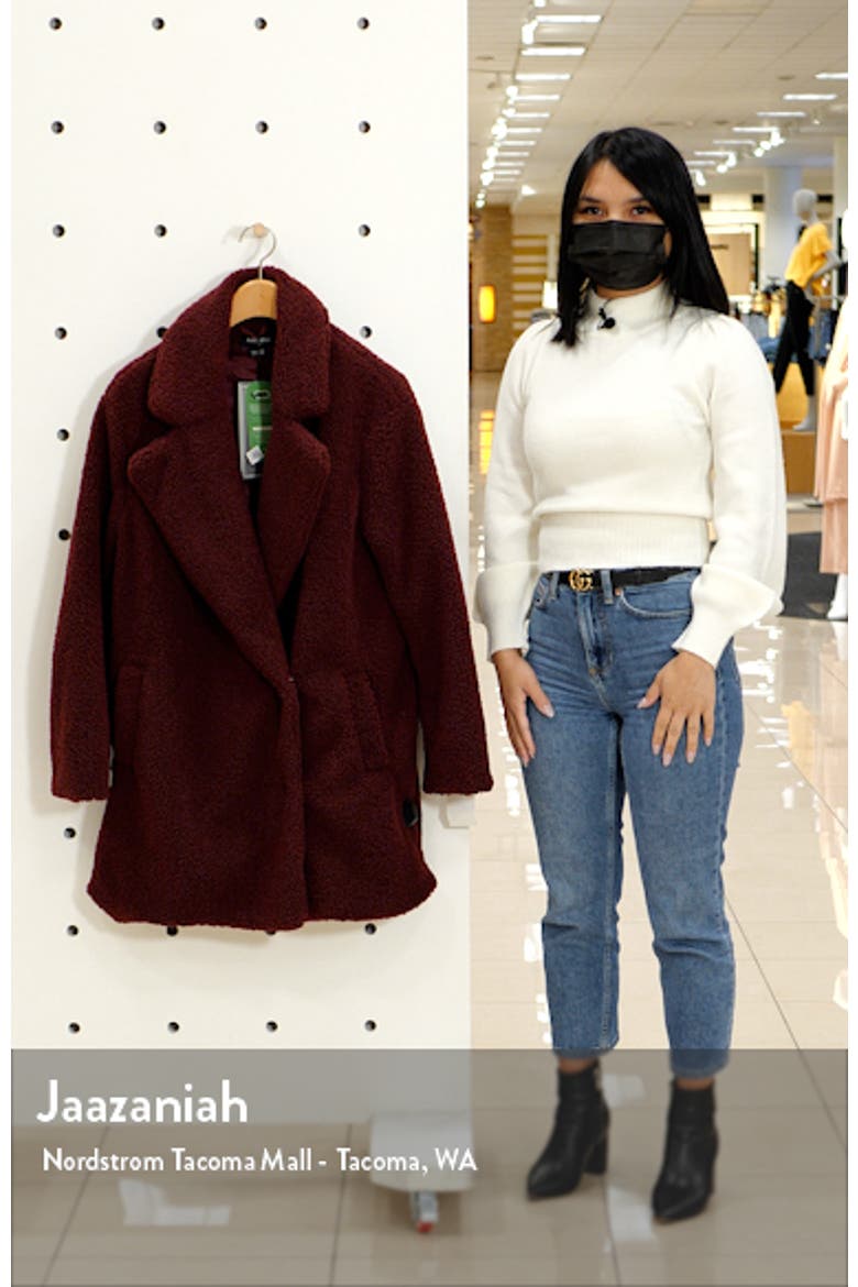 Paloma Faux Shearling Coat video