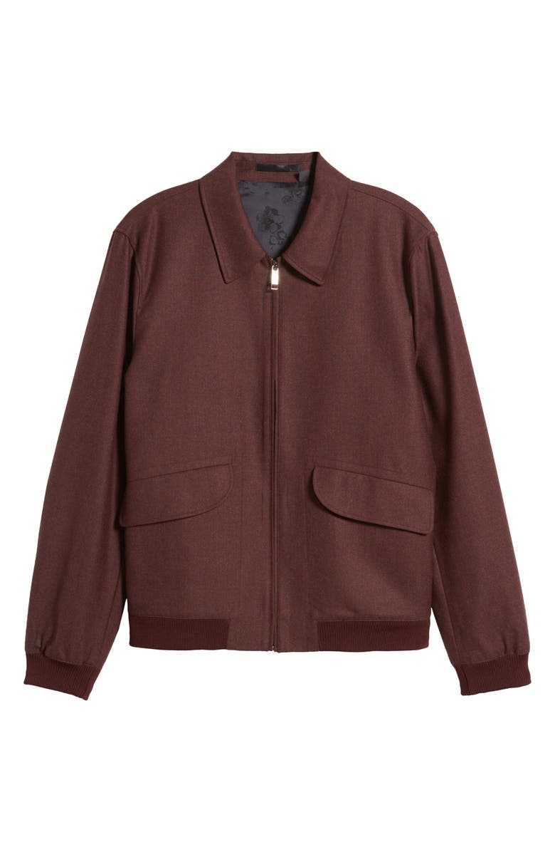 Ted Baker London Harrington Felted Jacket, Main, color, 