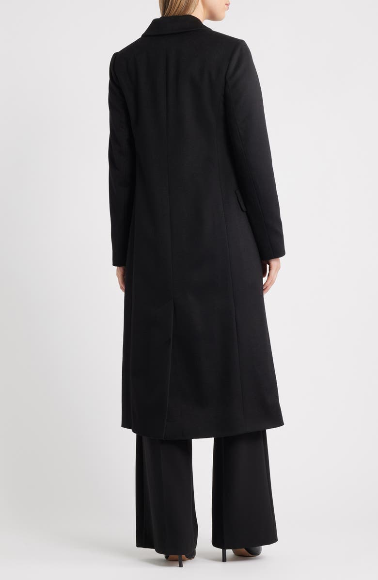 Fleurette Kate Cashmere Coat, Alternate, color, Black