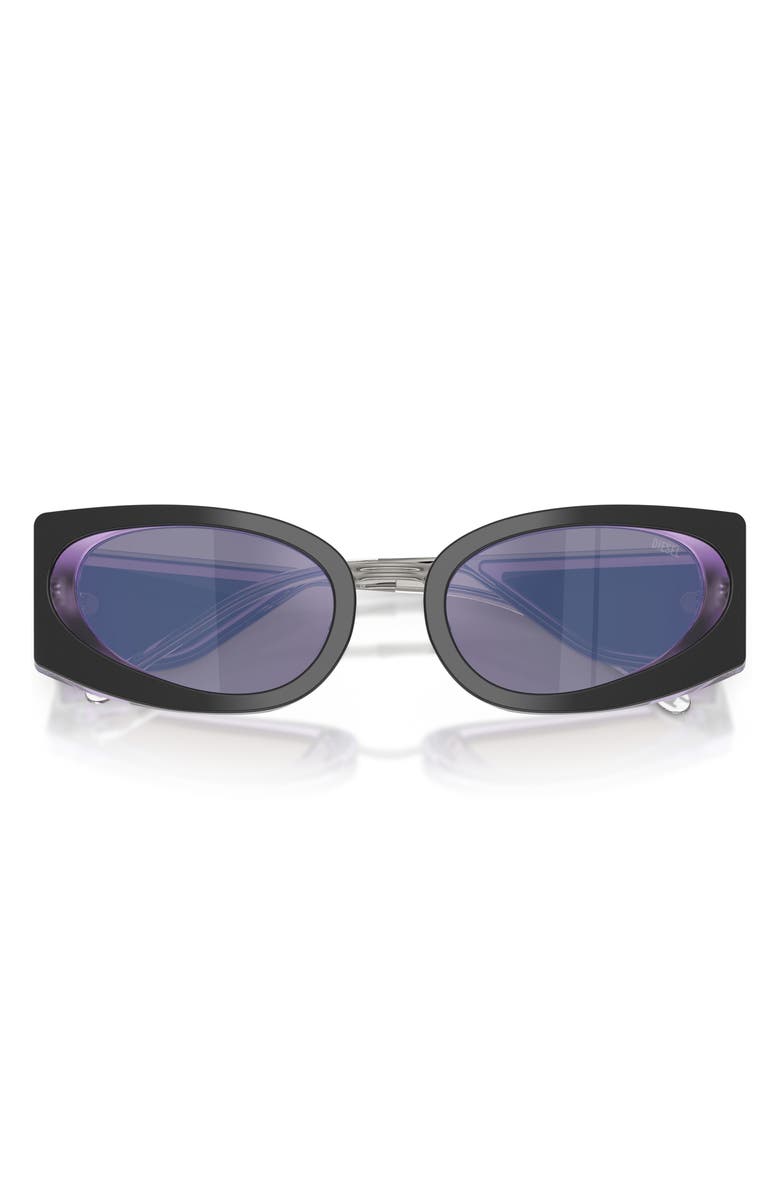 DIESEL<sup>®</sup> 54mm Cat Eye Sunglasses, Alternate, color, 