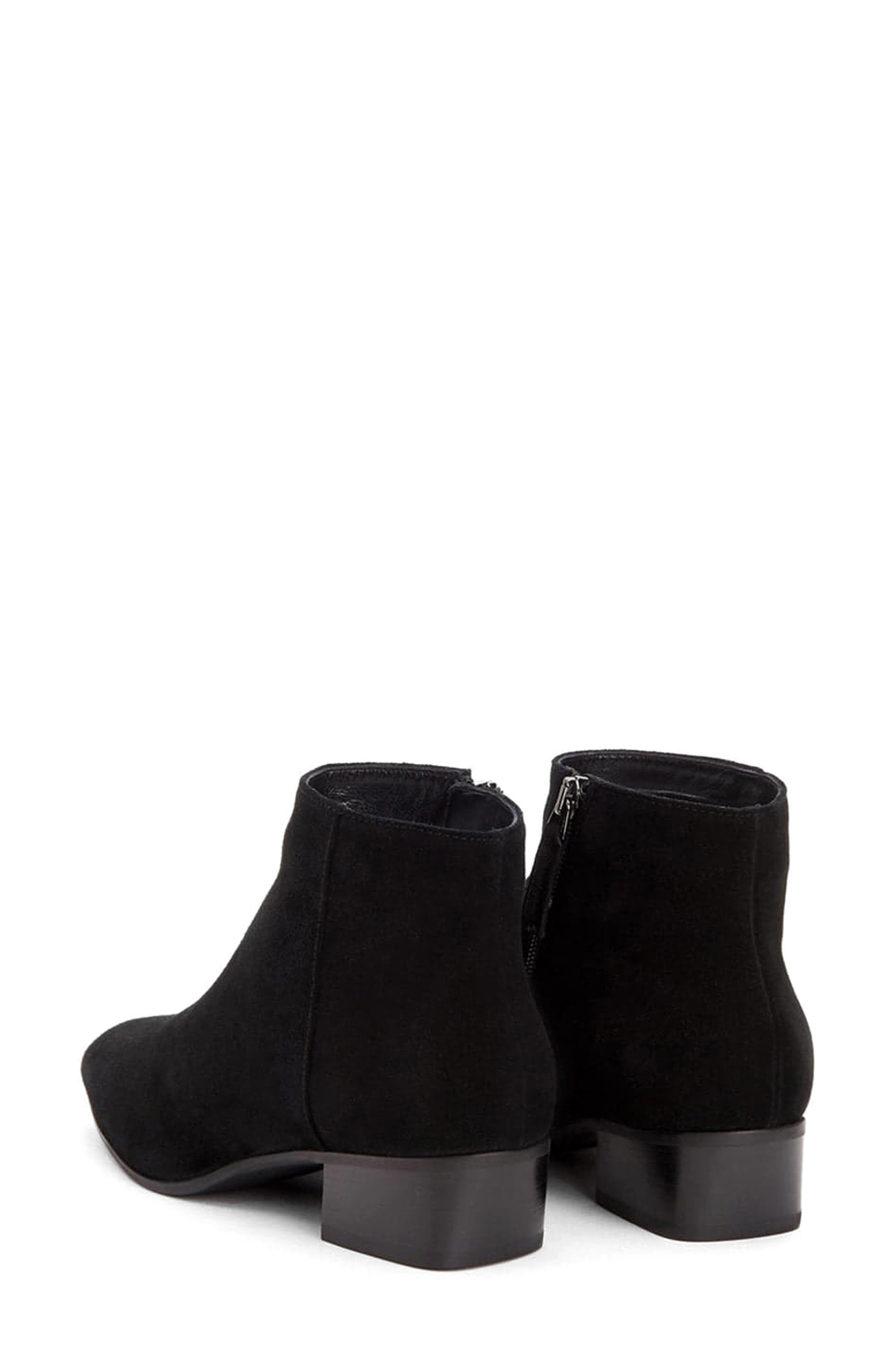 Aquatalia Fuoco Weatherproof Bootie, Alternate, color, Black Suede 2