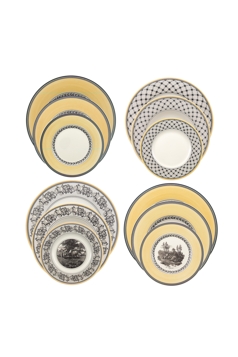 Audun Ferme 12 Piece Dinnerware set for 4, Alternate, color, Multi