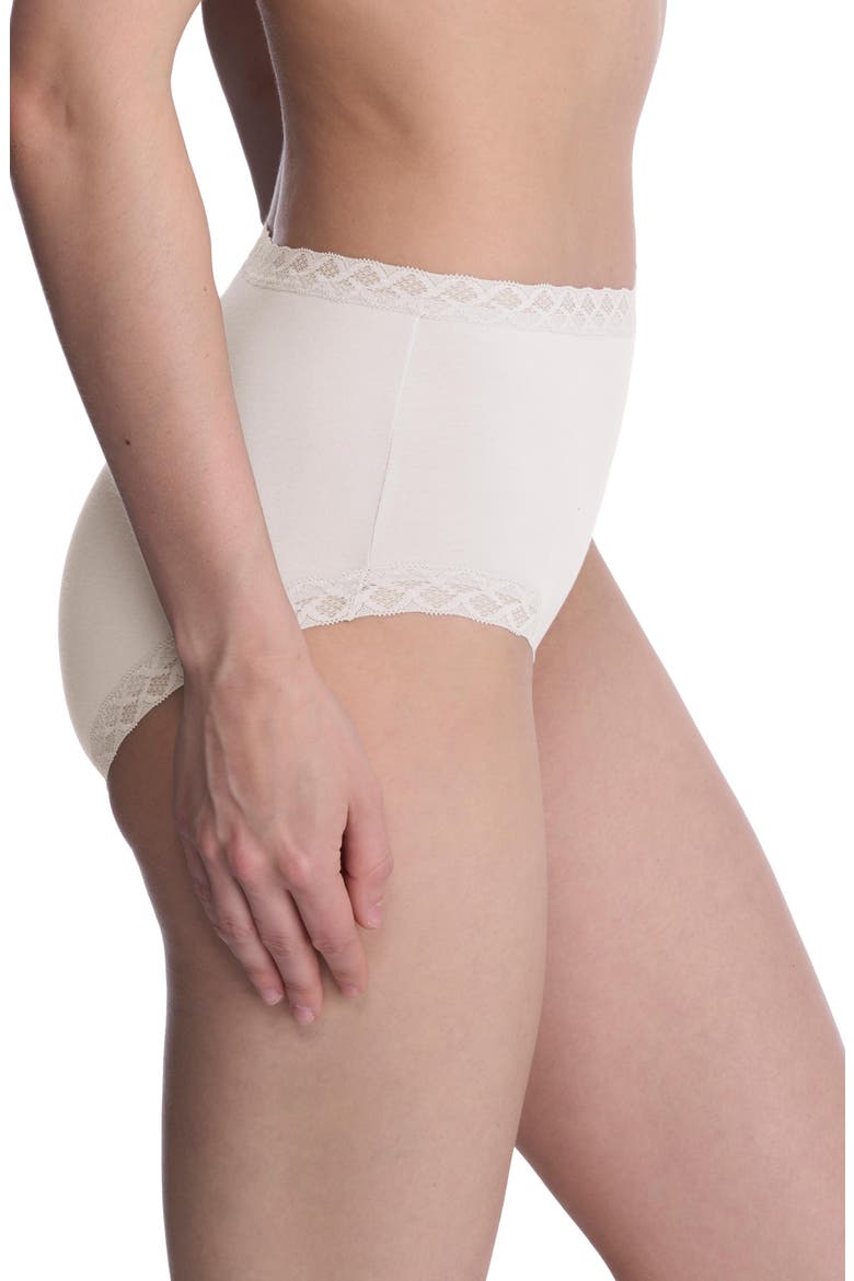 Bliss Cotton Full Brief, Alternate, color, Coconut