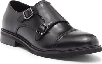 Ruben Cap Toe Double Monk Strap Shoe