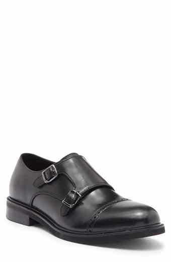 NORDSTROM RACK Ruben Cap Toe Double Monk Strap Shoe