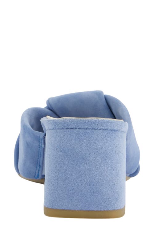 Paul Green Yasmin Sandal In Denim Suede