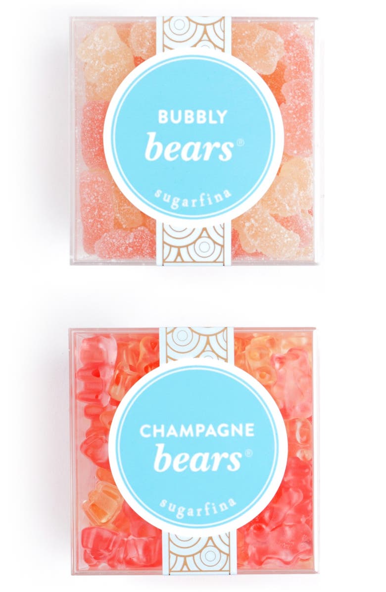 sugarfina Champagne Bears<sup>®</sup> & Bubbly Bears<sup>®</sup> Gift Box Set, Main, color,