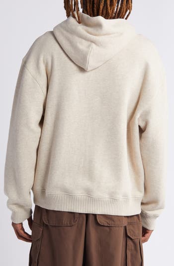 Core Oversize Organic Cotton Brushed Terry Hoodie