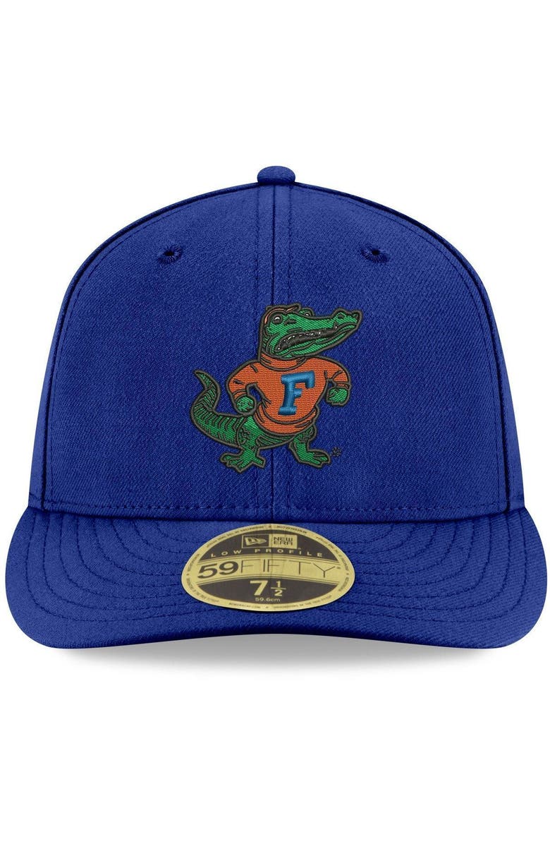 New Era Men's New Era Royal Florida Gators Basic Low Profile 59FIFTY Fitted Hat, Alternate, color, 