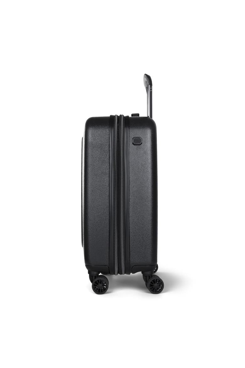 Milano Hardside Carry-on Luggage with Expansion, Alternate, color, Charcoal