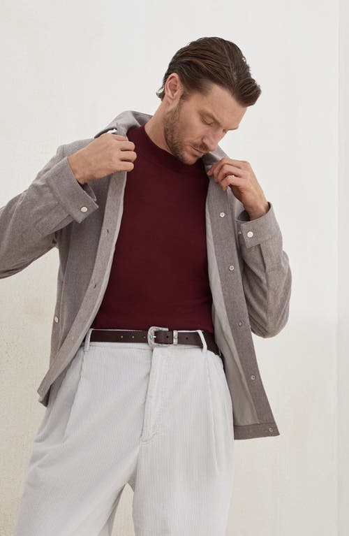 Brunello Cucinelli Red Cashmere Sweater