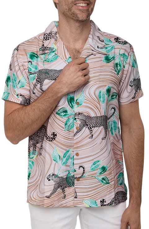 Extra Trim Fit Camp Shirt