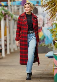 Joe Browns Wool Blend Double Breasted Coat