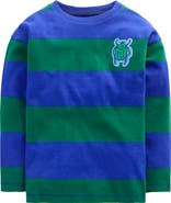 Mini Boden Kids' Striped Long Sleeve T-Shirt