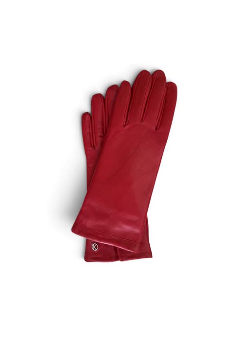 Extra long Premium Lamb Leather Touchscreen Gloves