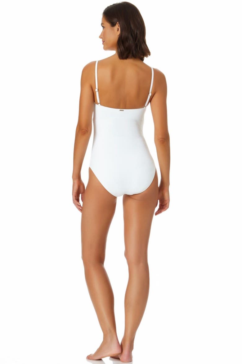Women's Classic Lingerie Maillot One Piece Swimsuit, Alternate, color, White