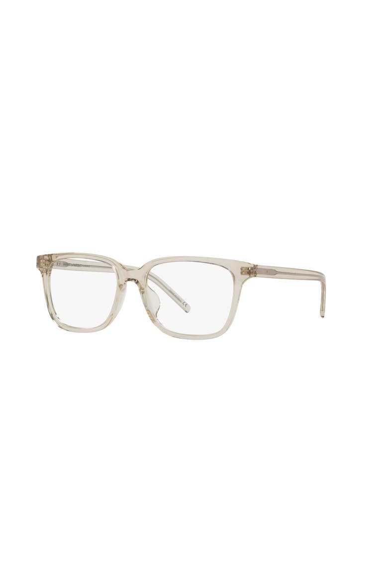 55mm Rectangle optical glasses, Main, color, Blue