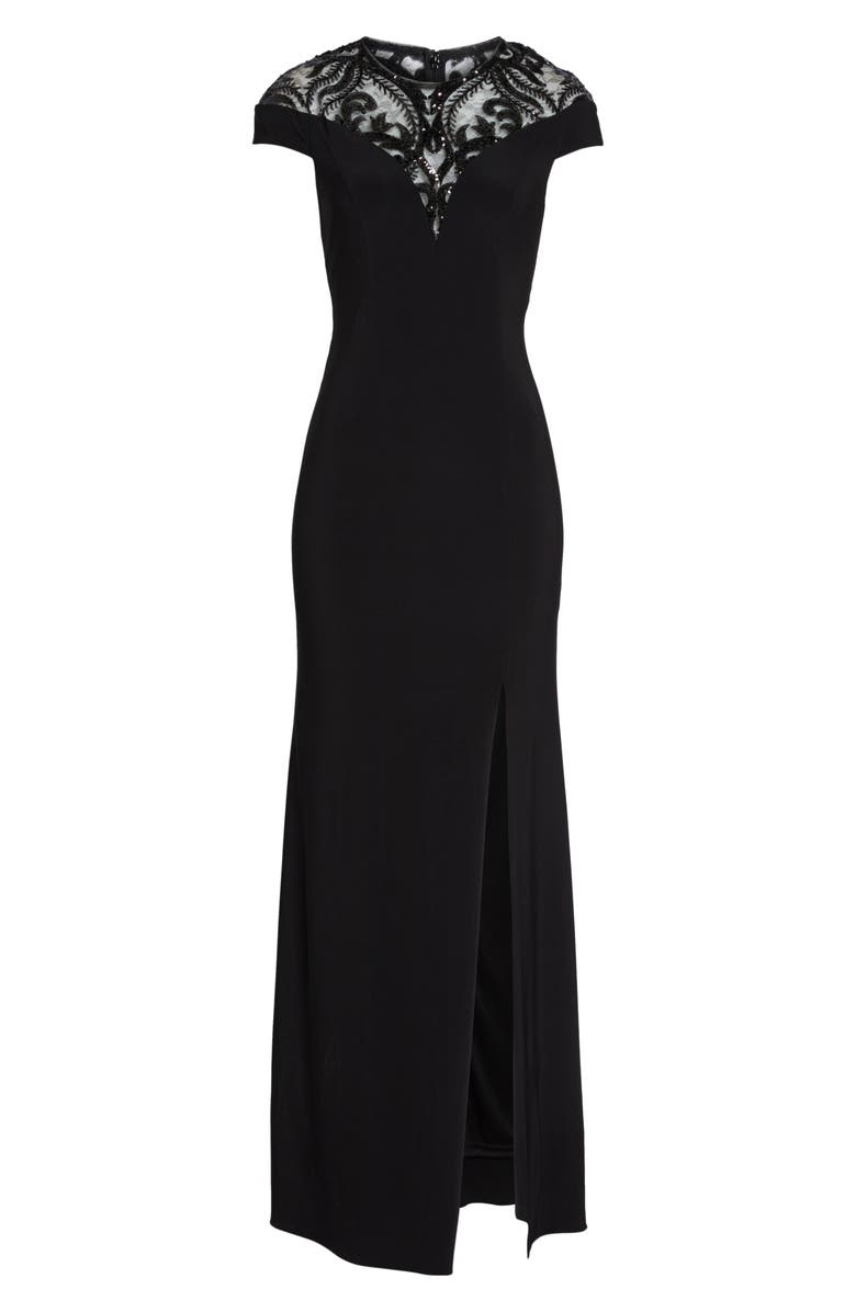 Adrianna Papell Sequin Embellished Gown, Alternate, color, 