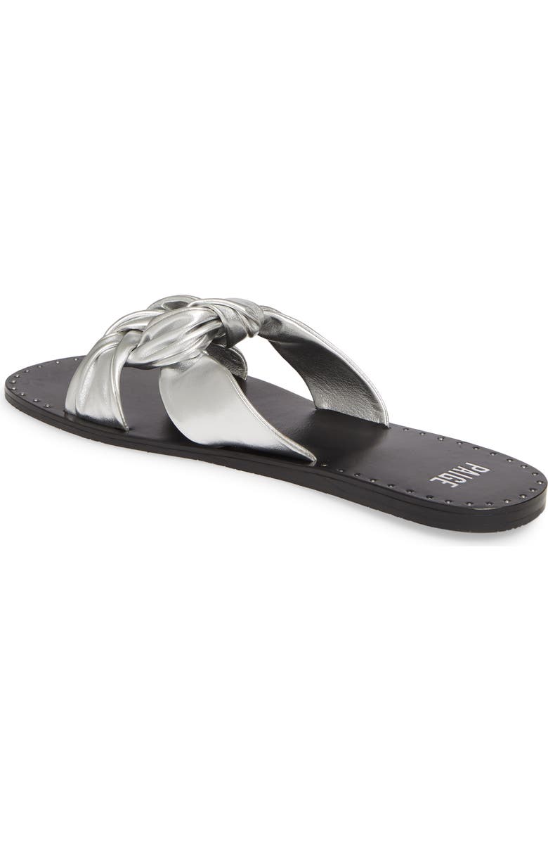 PAIGE Elle Twist Vamp Slide Sandal, Alternate, color,