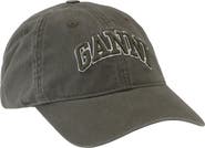 Ganni Washed Cotton Canvas Baseball Cap