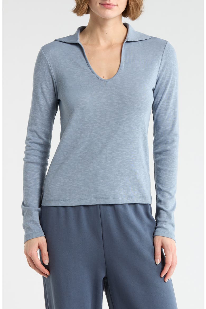 Johnny Collar Polo, Main, color, LAKE