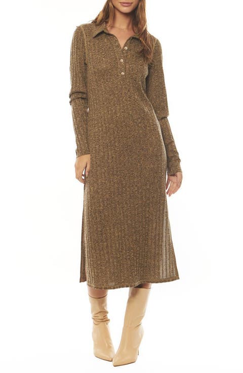 Tammy Long Sleeve Polo Dress