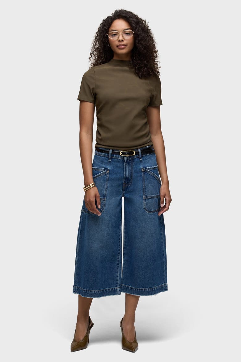 Noa Patch Pocket Relaxed Gaucho, Main, color, DOVE