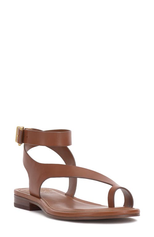 Vince Camuto Liba Ankle Strap Sandal In Caramello