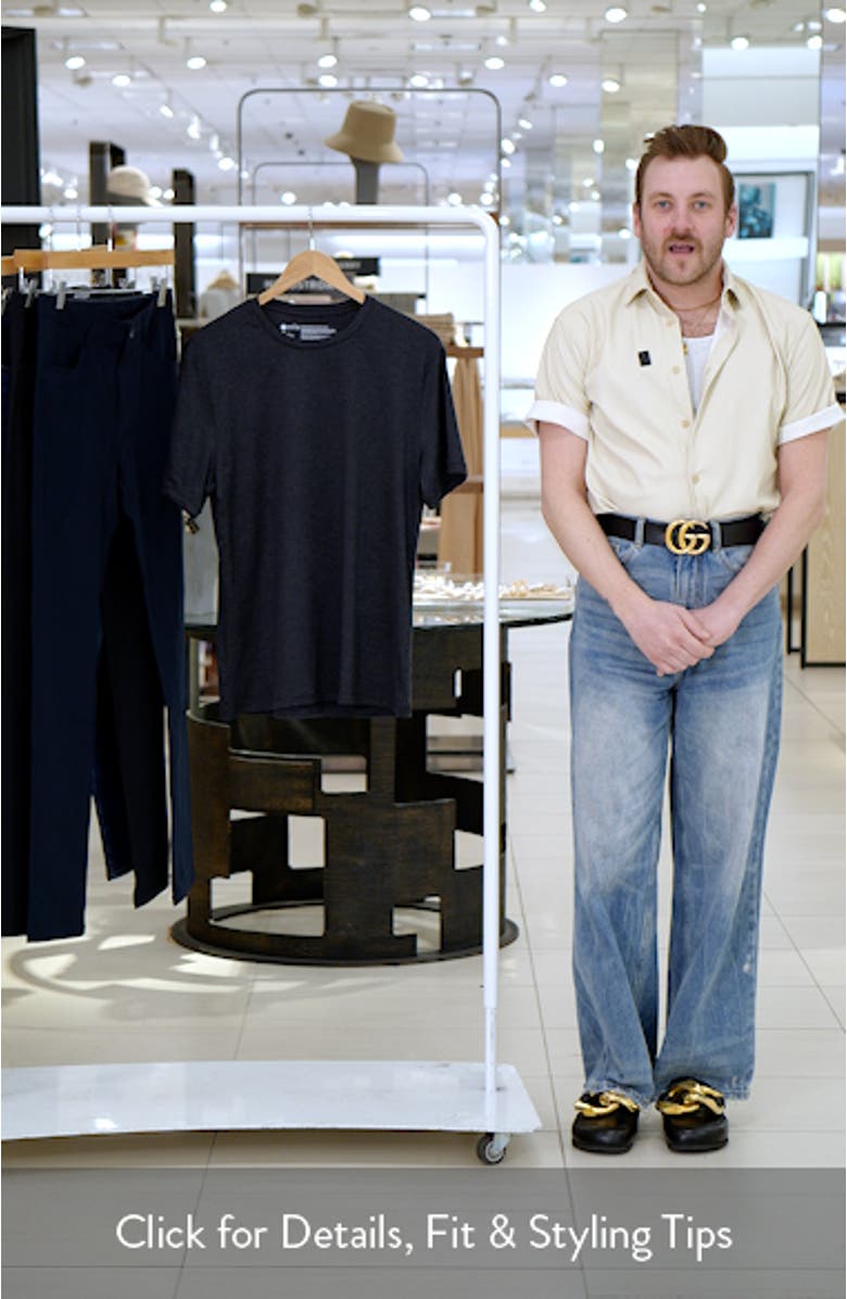 Dynamic Crewneck T-Shirt, sales video thumbnail