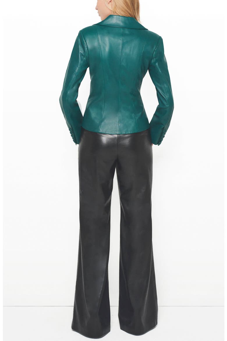 Tell Me Lies Recycled Leather Trousers, Alternate, color, Black