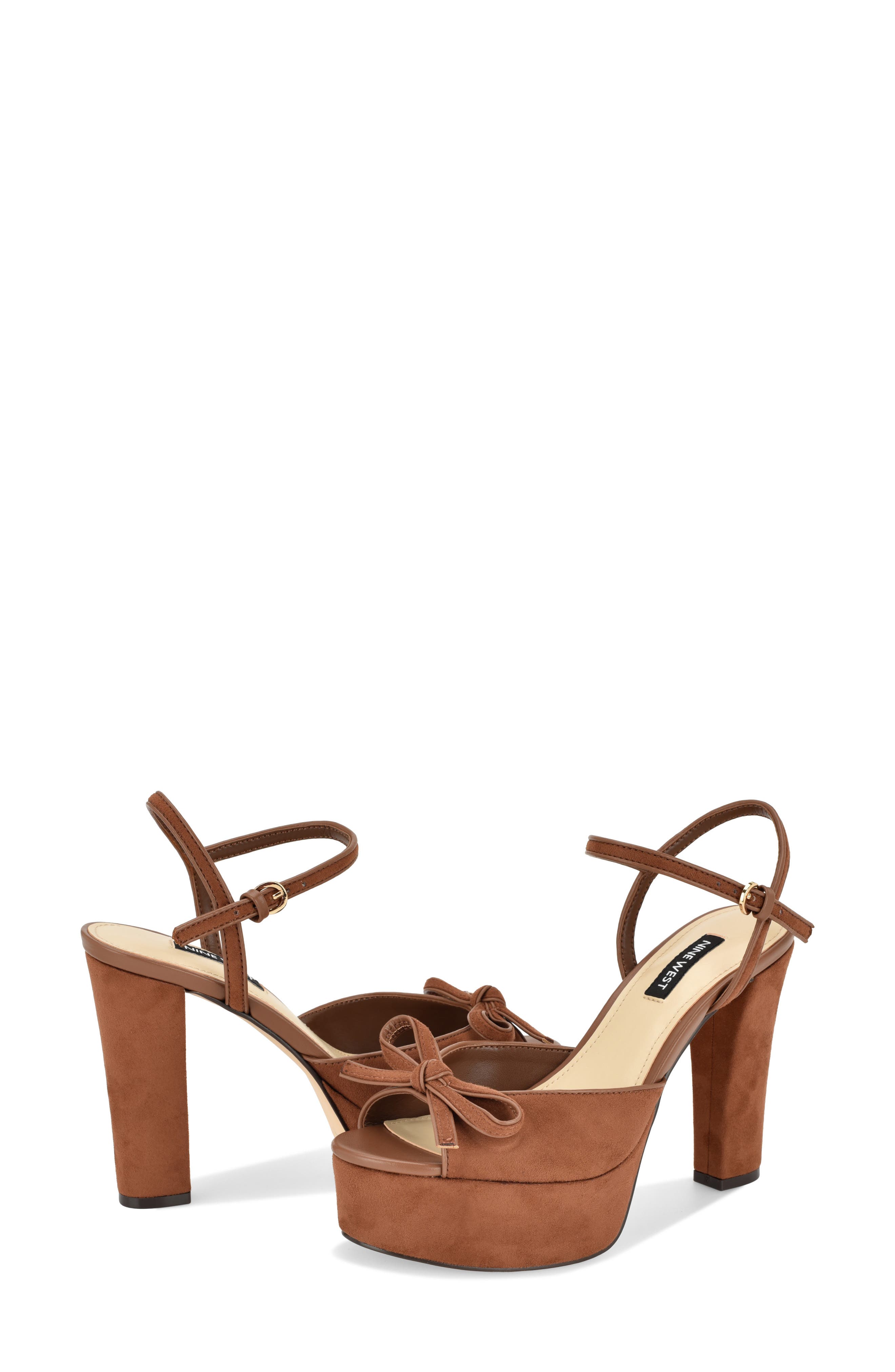 Nessle Sandal, Alternate, color, BROWN