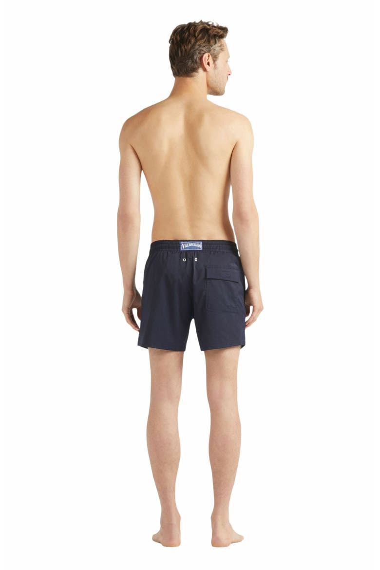 Men's Dad and Son Stretch Short Swim Shorts, Alternate, color, BLEU MARINE