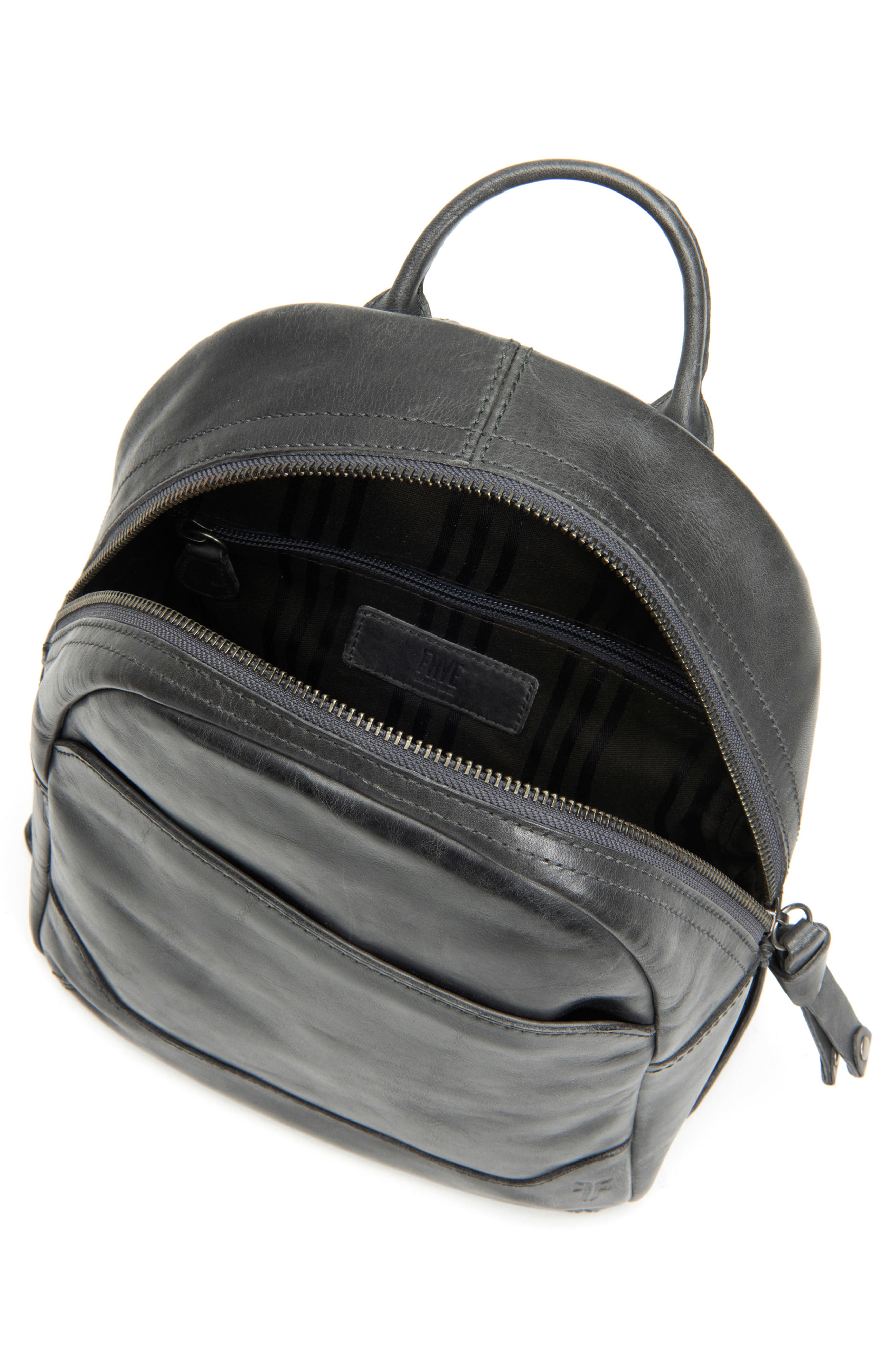 Frye Medium Melissa Calfskin Leather Backpack, Alternate, color, 