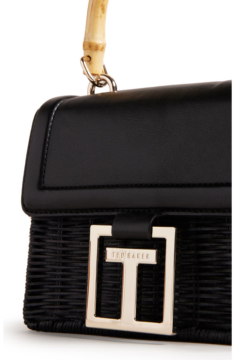 Ted Baker London Jaylisa Rattan Crossbody Bag, Alternate, color,