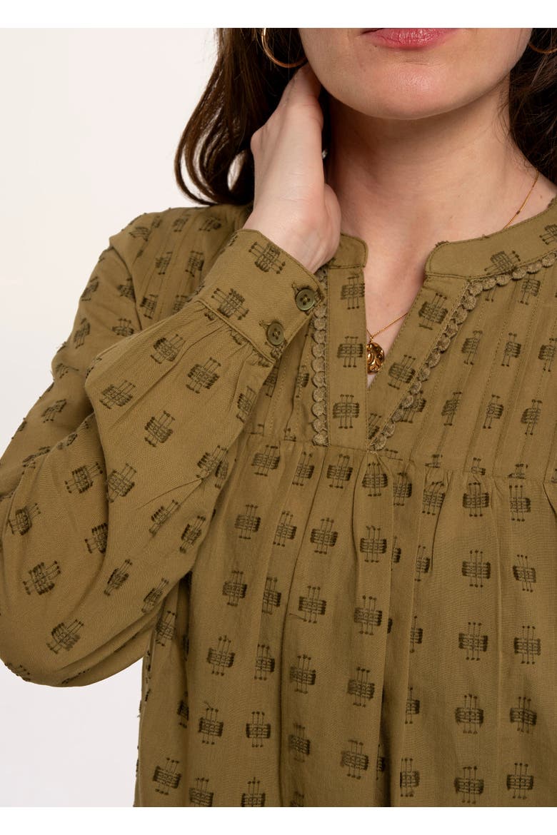 Pietra Blouse, Alternate, color, Green
