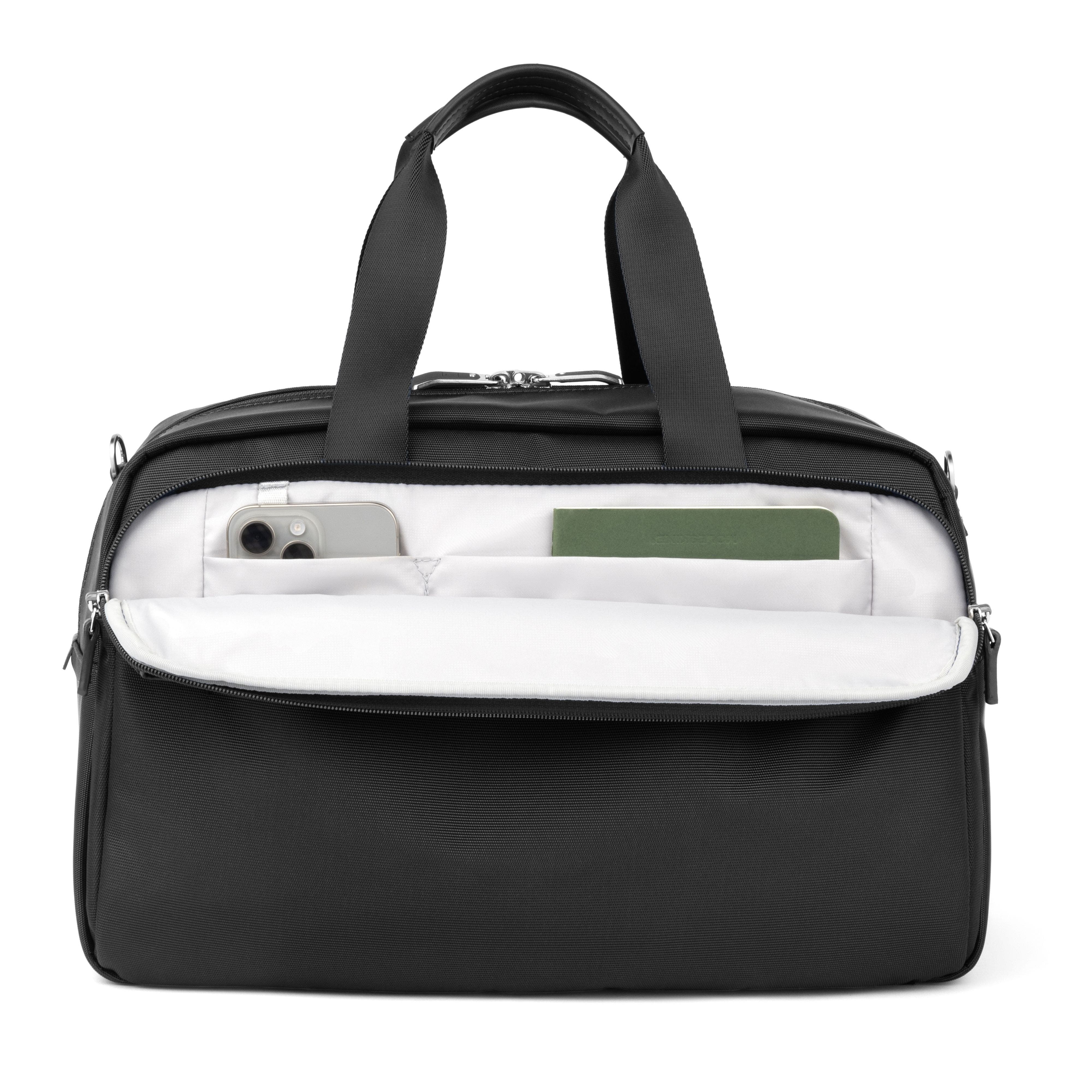 TRAVELPRO Versapack + Softside Carry On & Underseat Travel Tote Bag Luggage Set, Alternate, color, Black