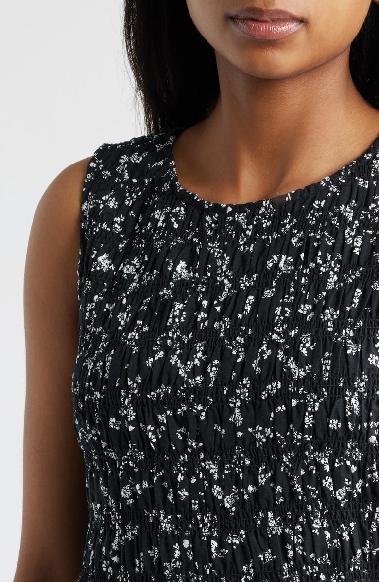 beachlunchlounge Jules Smock Bodice Dress, Alternate, color, 