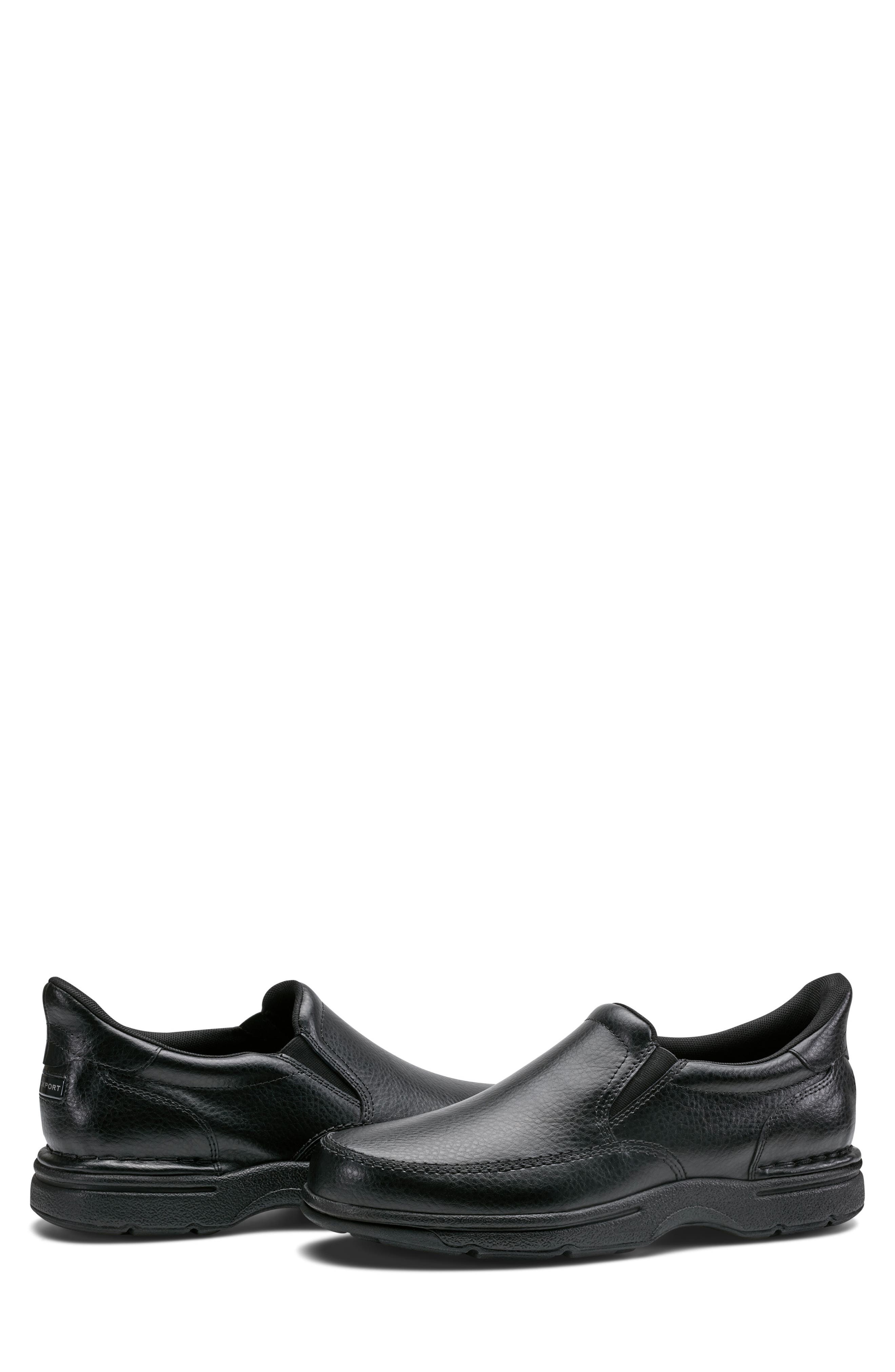 Rockport Ellworth Slip-On Shoe, Alternate, color, Black