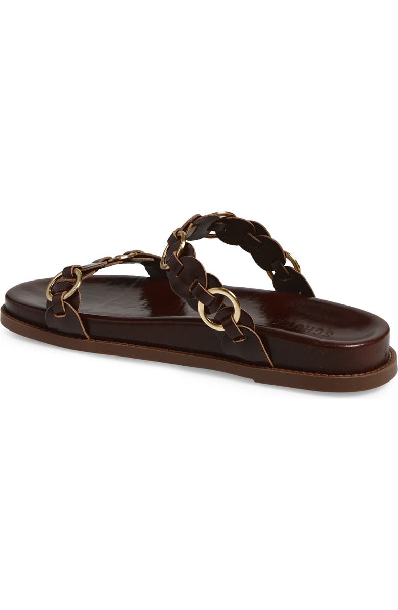 Schutz Selina Sporty Sandal, Alternate, color, Root Brown