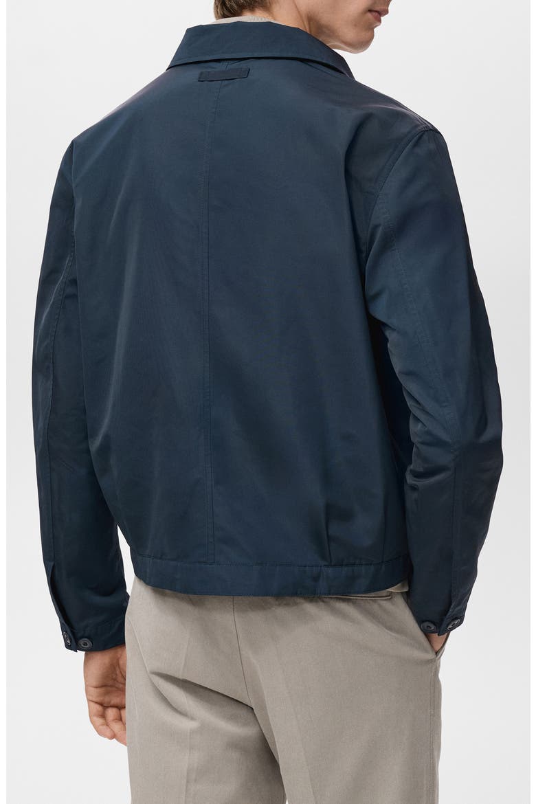Water Repellent Jacket, Alternate, color, PETROL BLUE