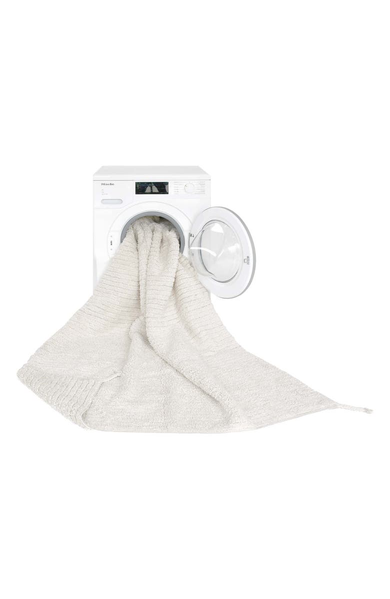 Lorena Canals Reversible Washable Recycled Cotton Blend Rug, Alternate, color, Light Olive / Ivory