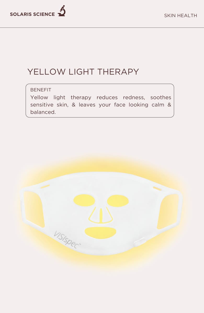 SOLARIS LABORATORIES NY VISIspec LED Face & Neck Masks, Alternate, color,