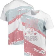 Mitchell & Ness Men's Mitchell & Ness White Texas Southern Tigers Paintbrush Sublimated T-Shirt
