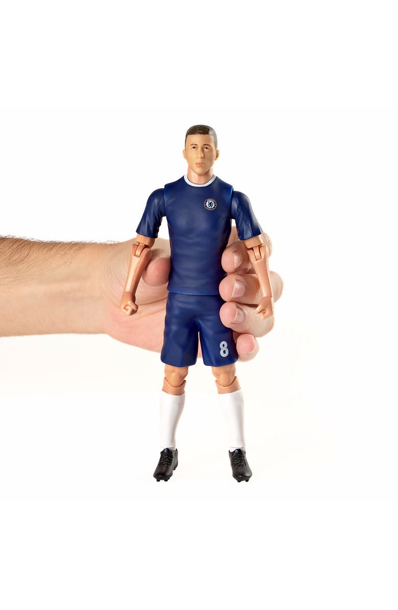Banbo Toys SOCKERS Chelsea F.C. Enzo Fernández 8" Collectible Soccer Action Figure, Alternate, color, Blue