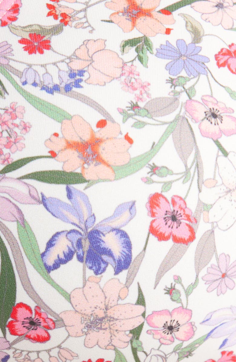 Hutch O-Ring Bikini Top, Alternate, color, White Garden