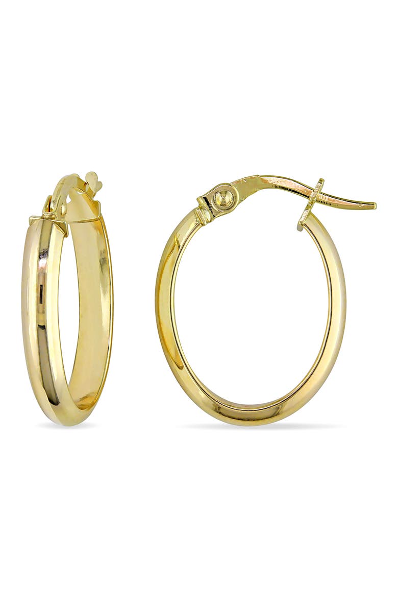 Slim Hoop Earrings, Main, color, GOLD